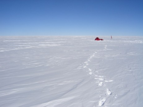 Flat landscape and quiet. 