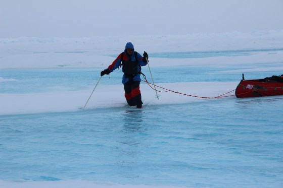 We do not have to think about washing our feet. We do it all day.
