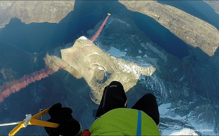 SPECTACULAR VIEW FROM ABOVE STETIND AREA.