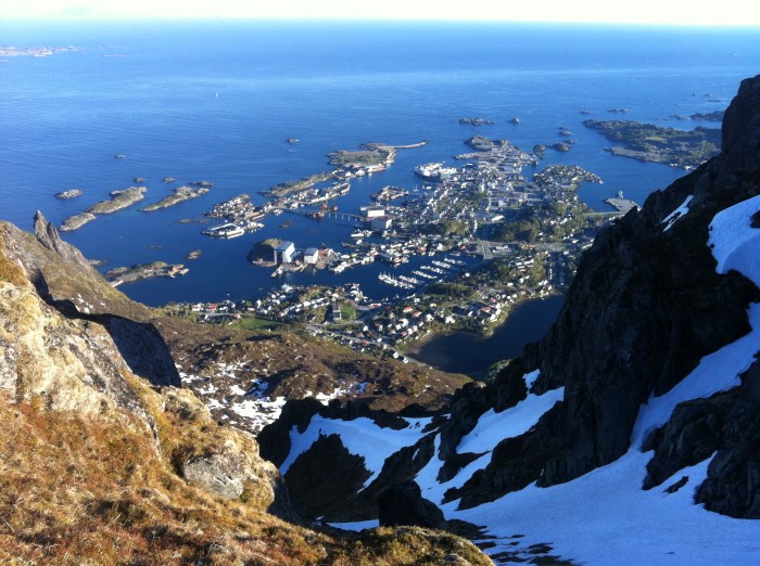Svolvaer from Blåtind