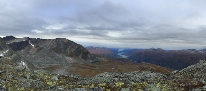 View towards Skjerdingfjellet and Todalen