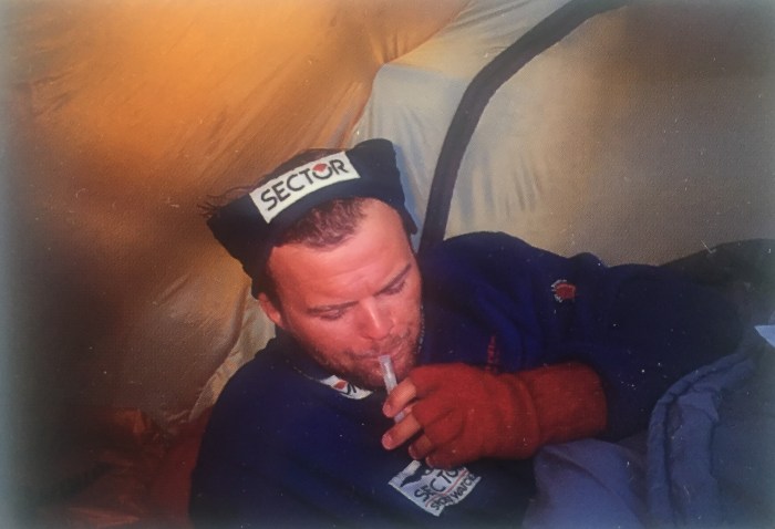 Heavy water salvia test.