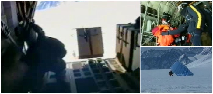 Cargo drop and explorer drop.